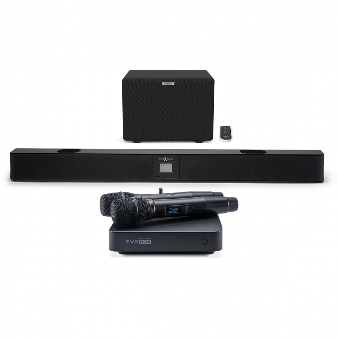 караоке-комплект EVOBOX Plus + EvoSound Bar (саундбар с караоке) в Лабинске
