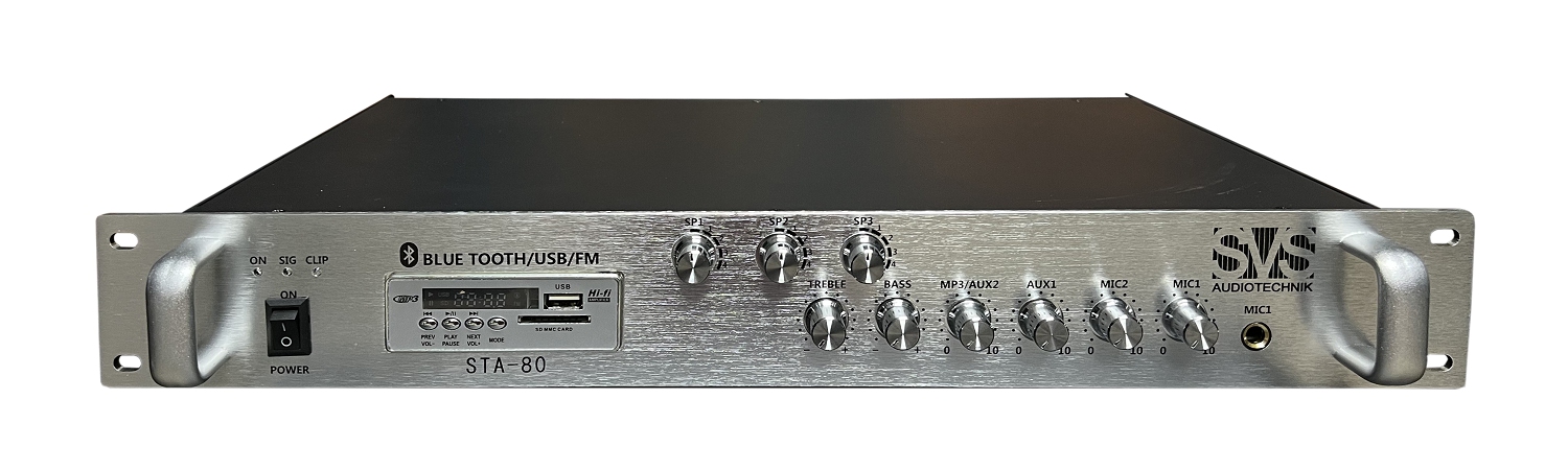 SVS Audiotechnik STA-80 Микшер-усилитель для систем Public Address в Лабинске